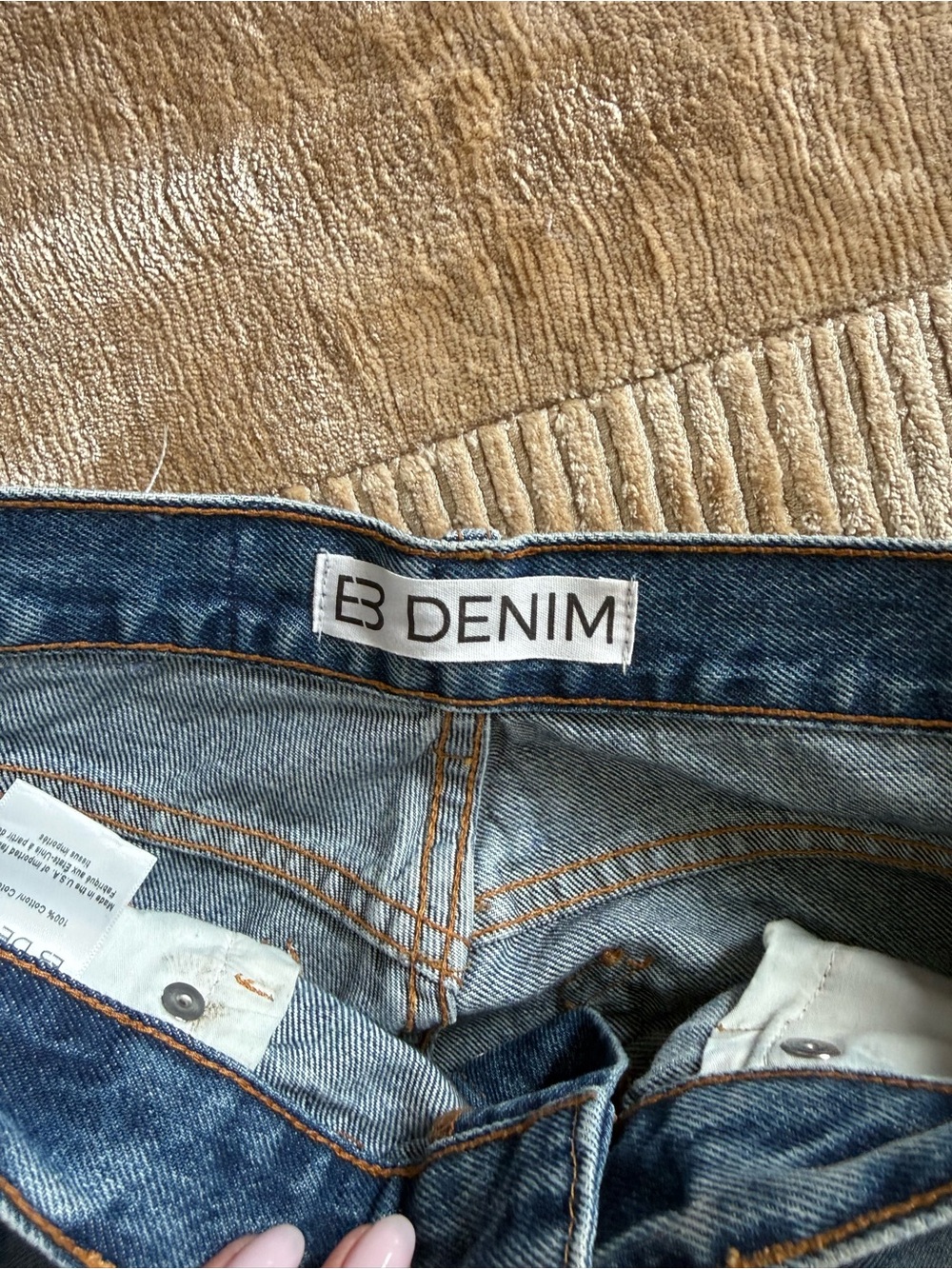 EB Denim Straight Leg Jeans - Picture 7 of 9